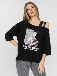 Свитшот женский Dairos GD69300809 черный XS