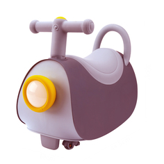 Детская каталка-толокар Arolo Little Hero 3в1 с безопасными колесами, цвет розовый