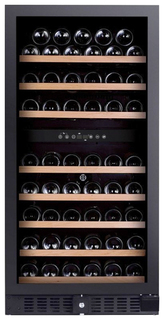 Встраиваемый винный шкаф Dunavox DX-94.270DBK Black
