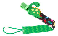 Держатель для пустышки ROXY-KIDS DINO SOOTHER SAVER