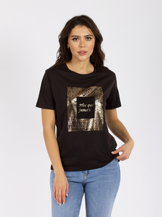 Футболка женская DAIROS GD69300958 черная M