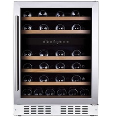 Встраиваемый винный шкаф Temptech OBIU60DSS Silver