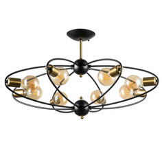 Люстра Arte Lamp GLASGOW A1963PL-8BK