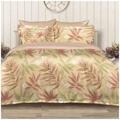 Комплект постельного белья, Letto, 2сп, 2 нав. 70х70см PL137-4