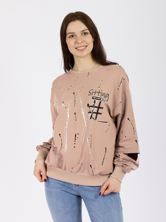 Свитшот женский DAIROS GD69300971 бежевый M