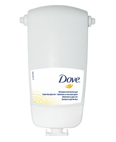 Шампунь и гель для душа Dove Soft Care 2in1, 250мл