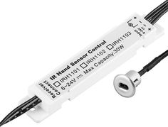 Датчик движения руки Feron SEN31 30W 6-24V, 1-15см, с кабелем (200+25 см), белый, 32225