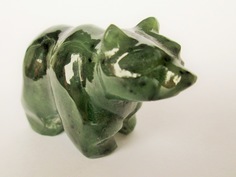 Фигурка из натурального полудрагоценного камня "Медведь" Dr. INNA