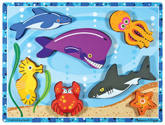 Пазл Melissa & Doug подводный мир 7 деталей