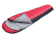 Спальный мешок Jungle Camp Track 300 XL серый/красный, левый