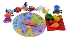 Настольная игра Djeco Тактильное лото Ферма