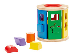 Деревянная игрушка для малышей Барабан сортировщик Melissa and Doug