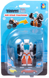 Мой первый трансформер "Истребитель", белый, 6 см 1TOY