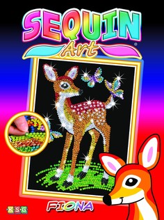 Мозаика из пайеток KSG Sequin Art Олененок юниор