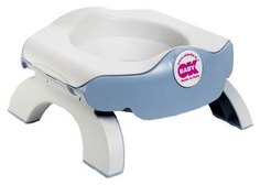 Горшок детский Ok Baby складной, многофункциональный Roady Travel голубой