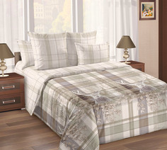 Покрывало стеганое "Время года 2", 220х210, перкаль, 100% хлопок Текс-Дизайн