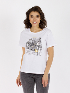 Футболка женская DAIROS GD69300975 белая L