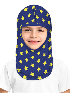 Детская балаклава sfer.tex S Звезды желтые