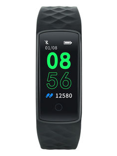 Смарт браслет CANYON CNE-SB11BB, 0.96", черный / черный