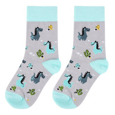 Носки детские Kawaii Factory Динозаврики, размер16-18 (4-5 лет)