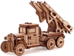 Деревянный конструктор с дополненной реальностью UNIWOOD UNIT Катюша