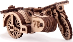 Деревянный конструктор с дополненной реальностью UNIWOOD UNIT Мотоцикл М-72