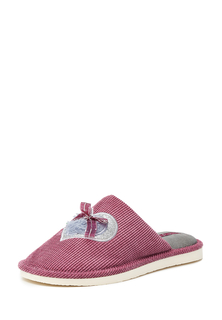 Домашние тапочки женские Smile of Milady A-82-306-17 бордовые 41 RU