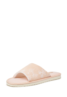 Домашние тапочки женские Smile of Milady A-82-048 бежевые 38-39 RU