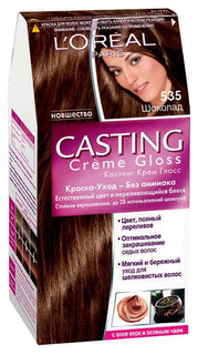 Краска для волос LOreal Casting creme gloss 535 Шоколад 180 мл