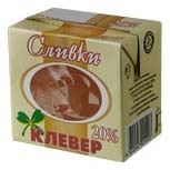 Сливки Клевер 20% 500 г бзмж Издательство Clever