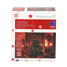 Электрическая гирлянда Tarrington House Нить QA-19-0000001450 19,9 м белый теплый