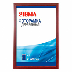 Фоторамка Sigma вишня А4 21 x 29,7 см