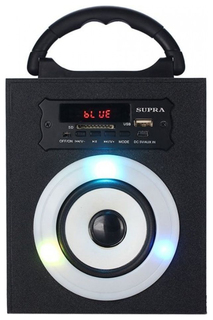 Магнитола Supra BTS-550 Black/Silver