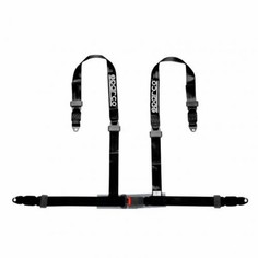 Ремни безопасности BV1, тюнинг, 4 точки, 2", ECE, болты, чёрный Sparco 04604BV1NR
