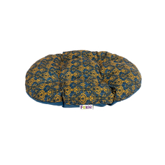 Лежанка для собак Foxie Home Vintage велюр 54x43x25см синий