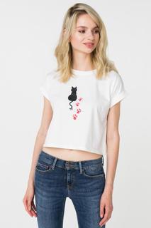 Футболка женская Trendy Angel TASS180004S белая S