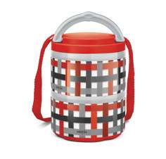 Термо ланч-бокс, Milton, MICROWOW TIFFIN PRO 2, 0,48л, MM45123-RD