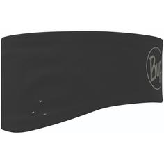 Повязка Buff Windproof Headband Grey Logo S/M