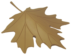 Подпорка для двери Autumn коричневая Qualy