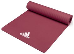 Adidas Коврик для йоги Adidas ADYG-10100MR цвет загадочно-красный