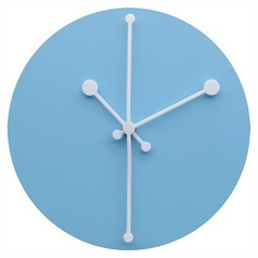 Часы настенные Alessi Dotty голубые