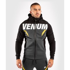 Толстовка Venum Impact серая/желтая M