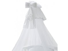Балдахин тюлевый для изголовья Happy Family белый Italbaby