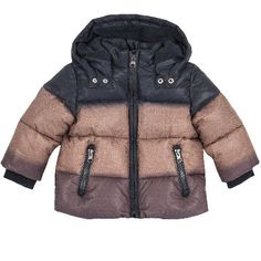 Куртка-пуховик Chicco для мальчиков р.92 цв.коричневый