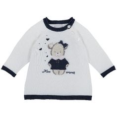 Платье детское Chicco длинный рукав р.80 цв.белый
