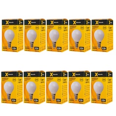 Лампочка светодиодная XF-E14-FLM-P45-4W-4000K-230V, Арт.: 48151 10 штук