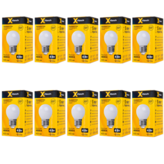 Лампочка светодиодная XF-E27-FLM-G45-4W-4000K-230V, Арт.: 48168 10 штук