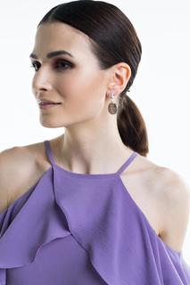 Серьги женские Nina Ford EN0423 серебристые