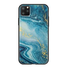 Чехол Deppa Glass Case для Apple iPhone 11 Pro Blue Agate