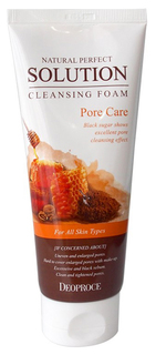 Пенка для умывания Deoproce Natural Perfect Solution Cleansing Foam Pore Care 170 г